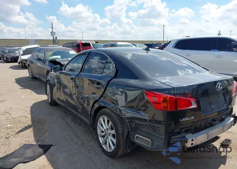 2010 Lexus Is 250 z USA, uszkodzony, nr VIN JTHBF5C21A5127263